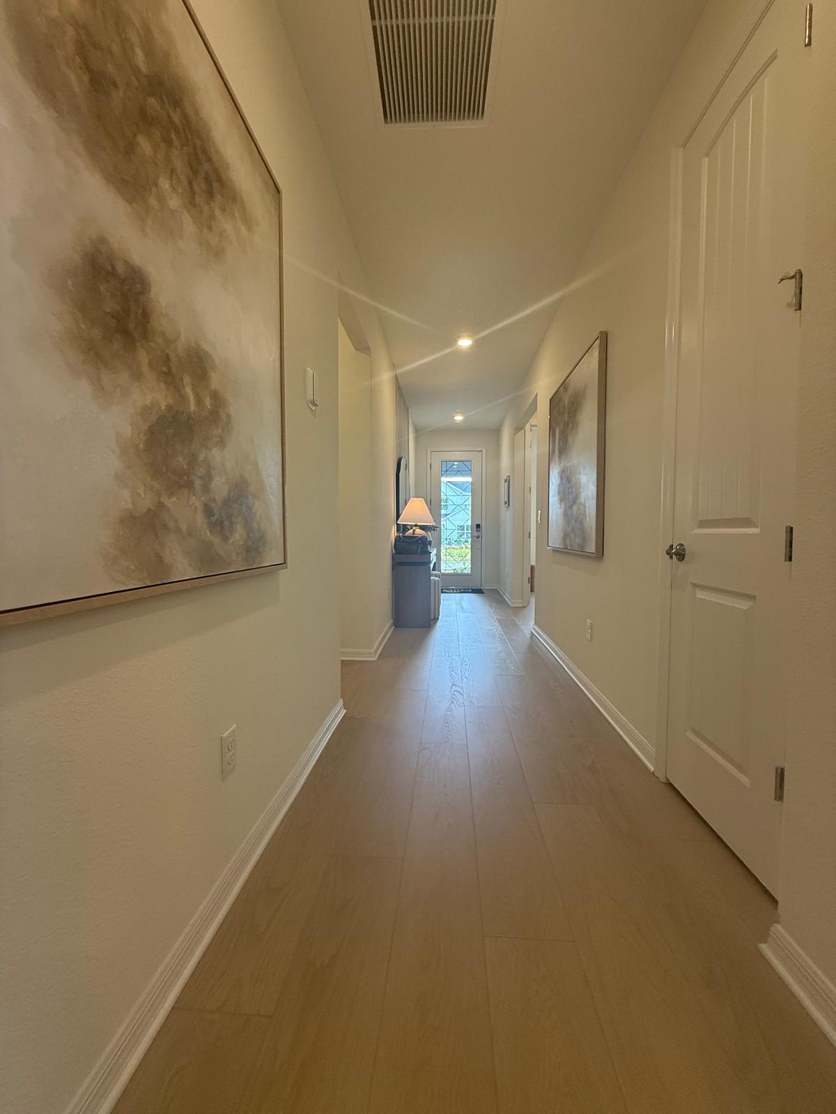 Hallway Luxury Vinyl Plank Flooring