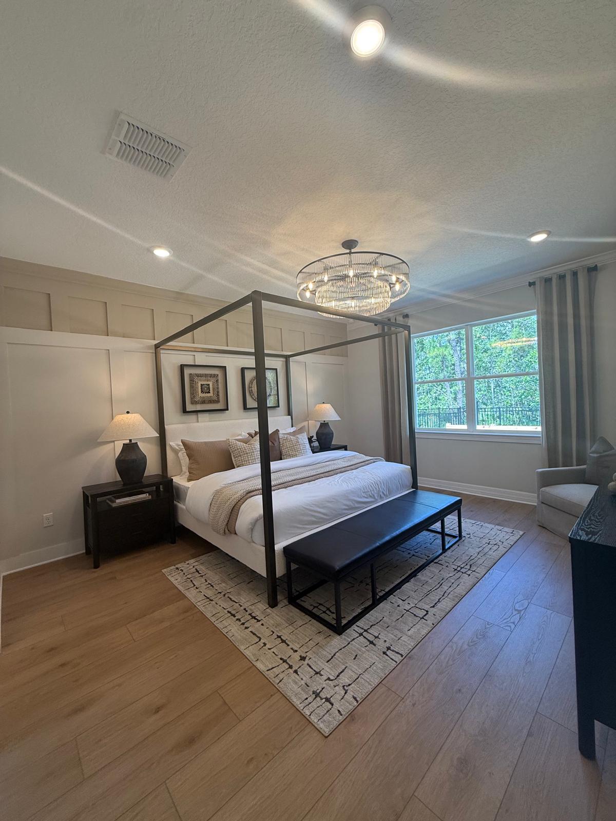 Master Bedroom LVP Flooring