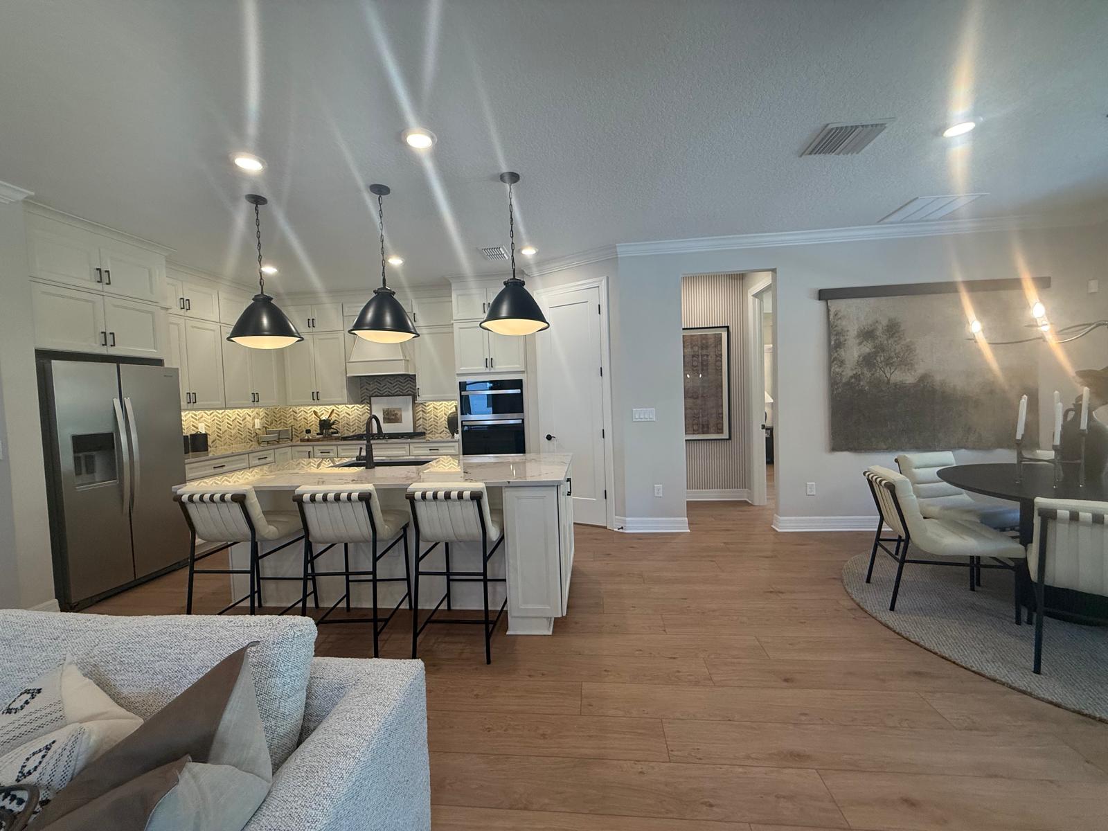 Great Room LVP Flooring