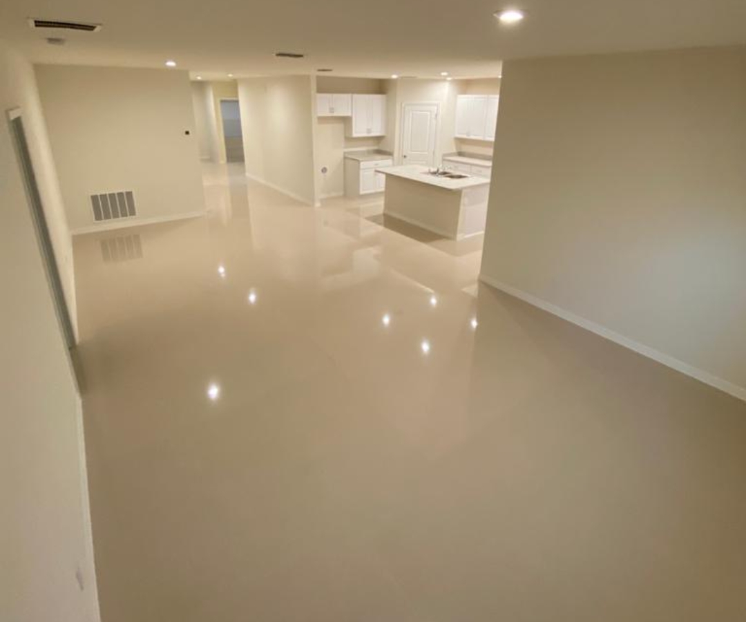 Basement Concrete Flooring